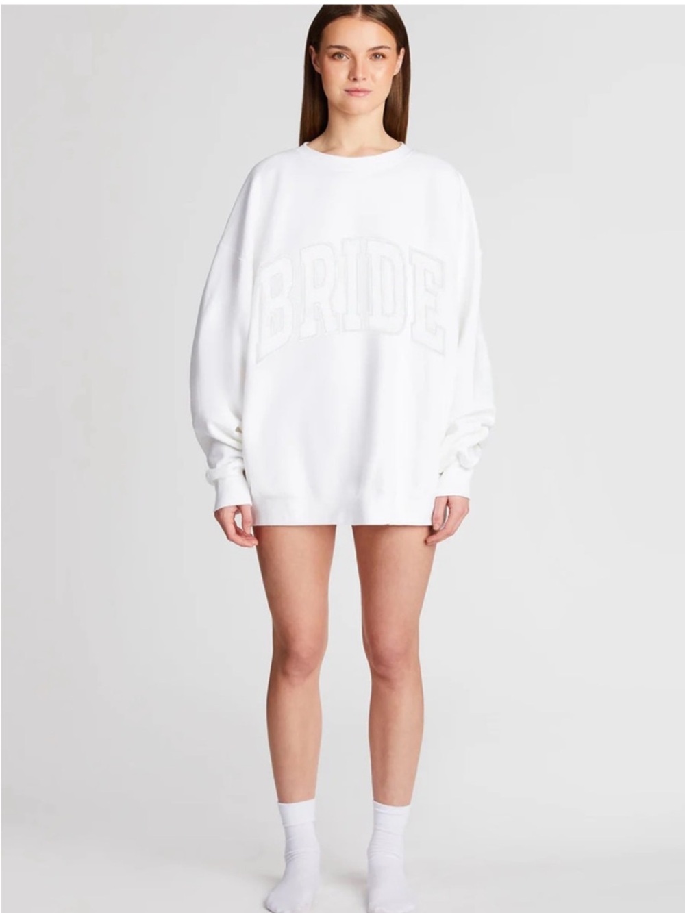 THE BAR White 'Bride' Sweater